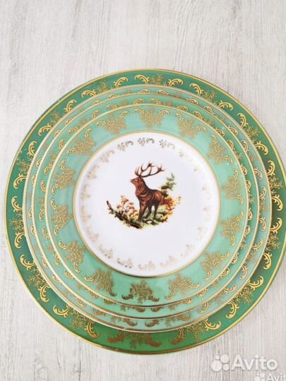 Набор тарелок охота