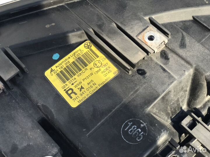 Фара transporter T5 правая и левая