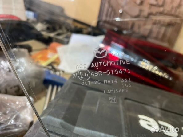 Mazda 6 GJ триплекс Переднее правое стекло двери