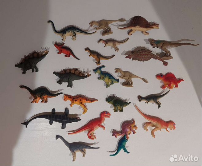 Мини динозавры, фигурки