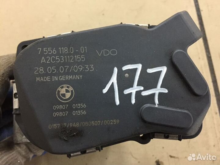 Дроссельная заслонка BMW 5 E60 рестайлинг