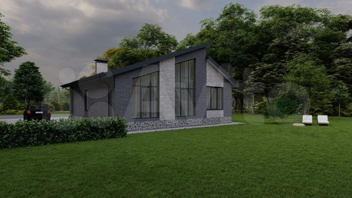 Коттедж 80 м² на участке 4 сот.