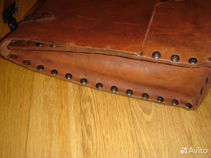 Сумка планшет портфель из толстого чепарка