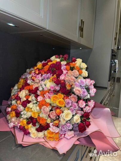 Цветы Букеты 101 Роза