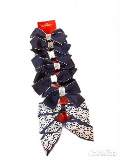 Бантики резинки для волос для школы