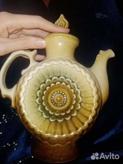 Чайник скопинский фарфор