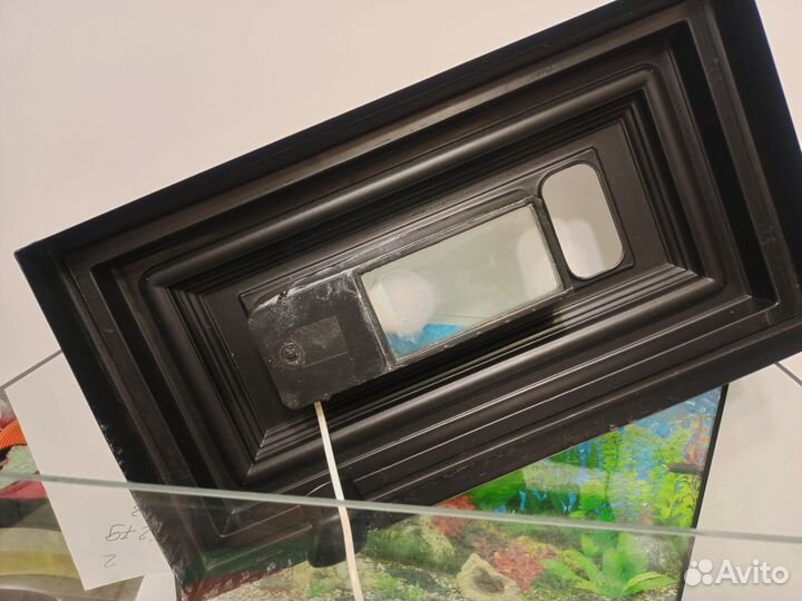 Аквариум 30 л с плоской крышкой