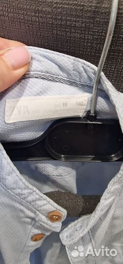 Рубашка zara детская