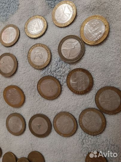 Монеты юбилейные 10рублей