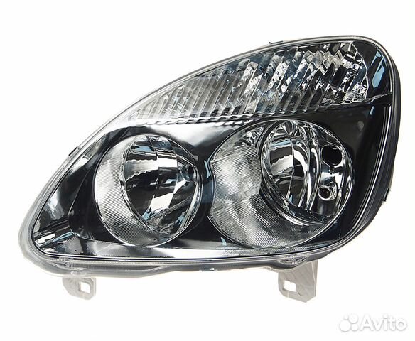 Фара блок газ-3302,2217,33104 левая Н/О (пластиков