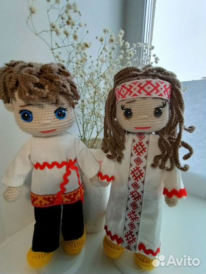 Кукла в национальном чувашском костюме