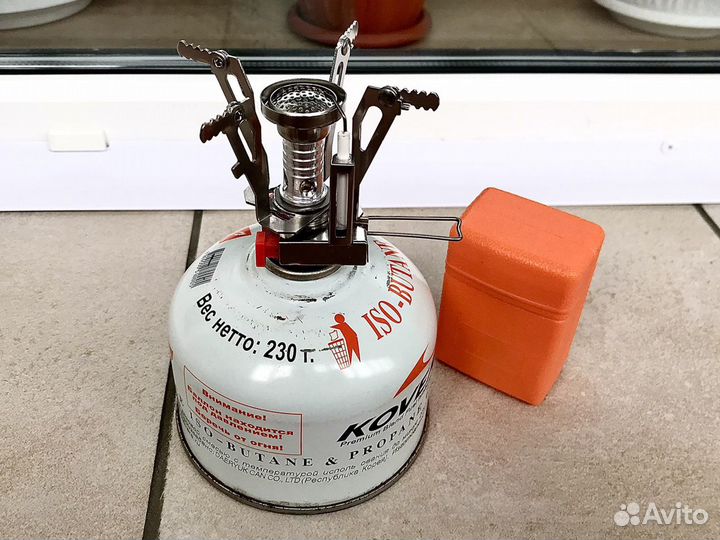 Газовая плита горелка складная туристическая
