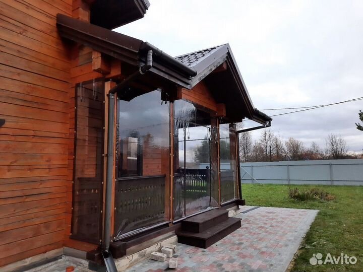 Мягкие окна на террасу