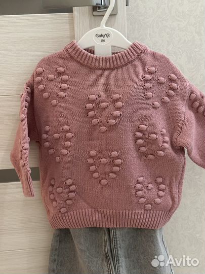 Свитер для девочки 92 98