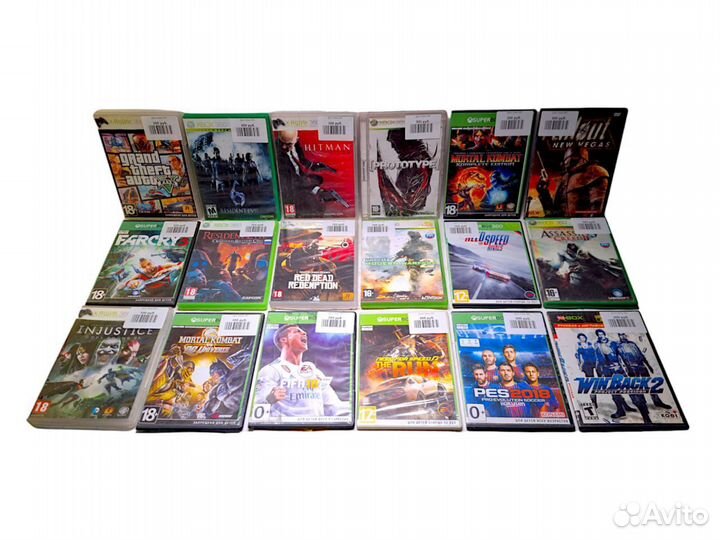 Диски на Xbox 360