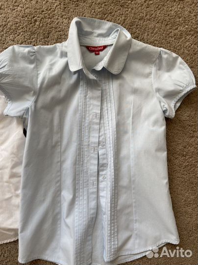 Рубашка школьная 134