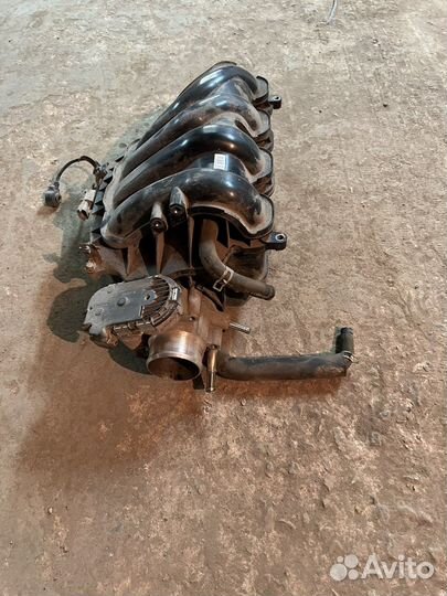 Впускной коллектор на kia rio 3