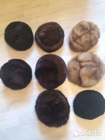 Шапка меховая СССР винтажная каракуль норка