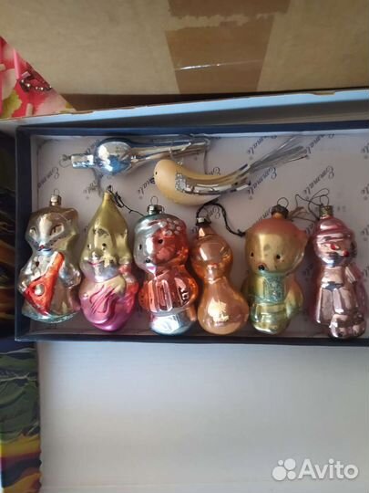 Елочные игрушки СССР цена за единицу