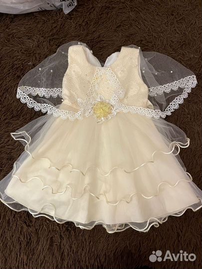 Платье для девочки 92