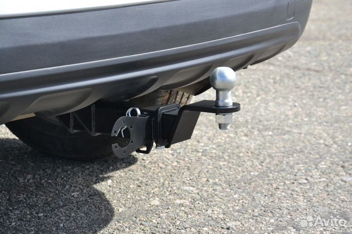 Фаркоп на hyundai Tucson с 2015 - съемный квадрат