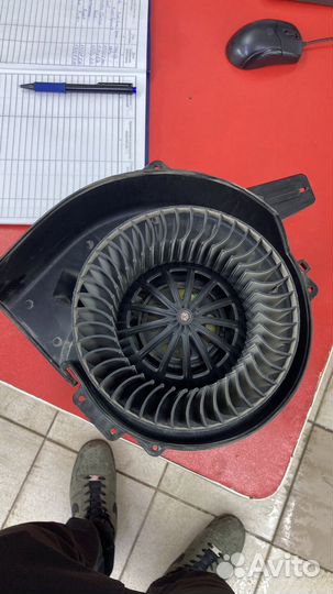 Моторчик печки polo