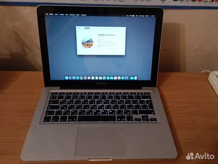 Apple macbook pro 13 (8.1, 2011 года)