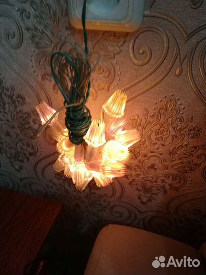 Елочная гирлянда СССР цена за 1шт