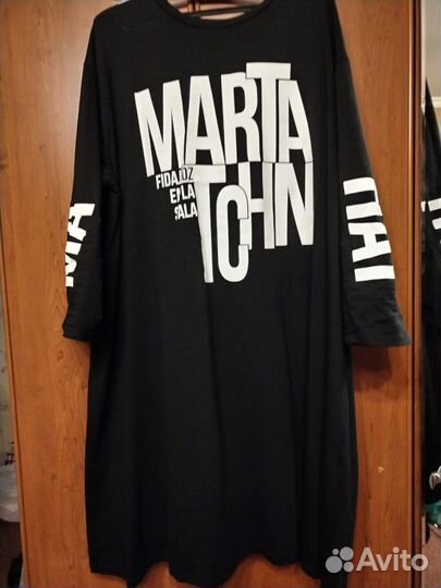 Платье туника оверсайз Италия