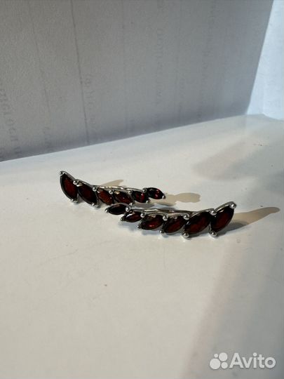 Серьги серебро