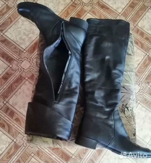 Сапоги ботфорты