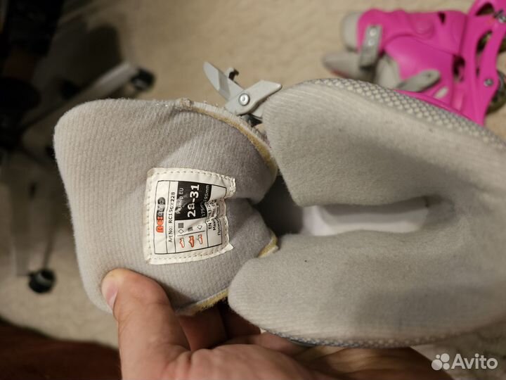 Роликовые коньки детские раздвижные