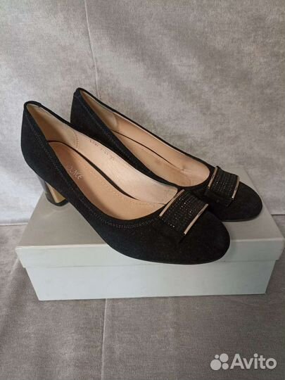 Туфли женские замшевые 39 размер