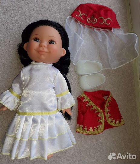 Кукла Алсу в татарском костюме ф.Весна