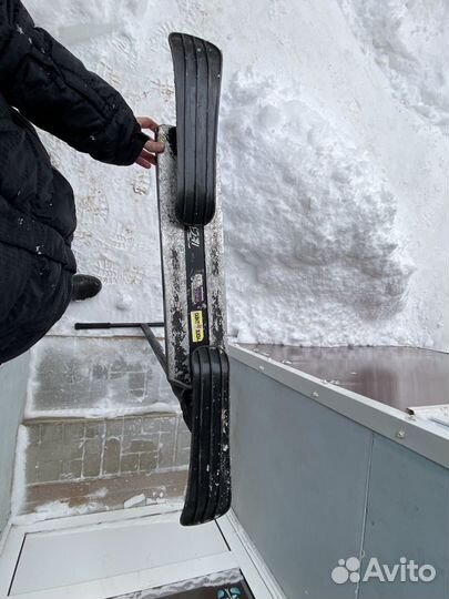 Лыжи на самокат