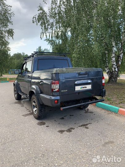 УАЗ Pickup 2.7 МТ, 2015, 70 000 км
