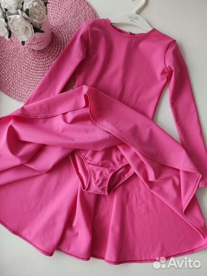 Купальник гимнастический платье для танцев