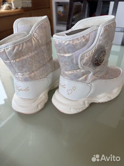 Сапоги дутики детские зимние