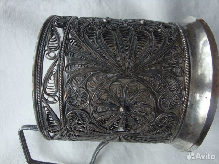 Подстаканники СССР скань