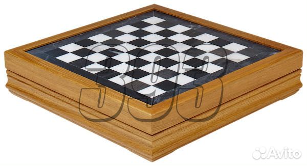 Шахматы Сарагоса (бархатный ложемент, чёрн (47475)