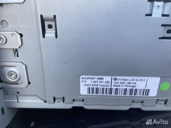 Магнитола Фольксваген RCD 310