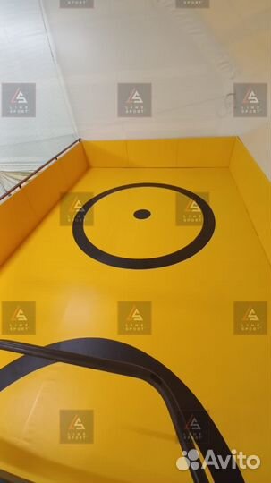 Борцовский ковер 8х8 двухцветный