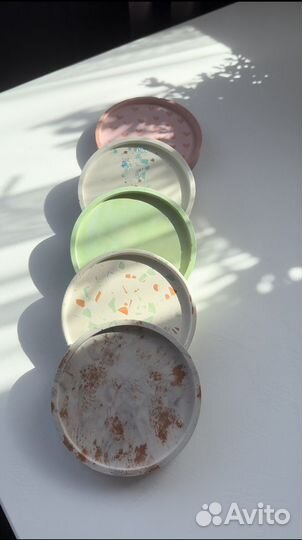 Поднос из гипса