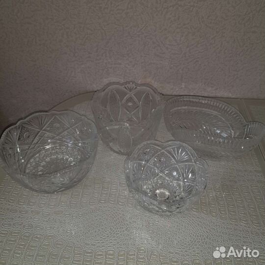 Бокалы стаканы хрусталь стекло