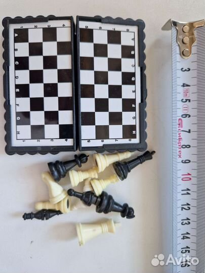 Шахматы портативные. Дорожные. Магнт-е. На запчаст