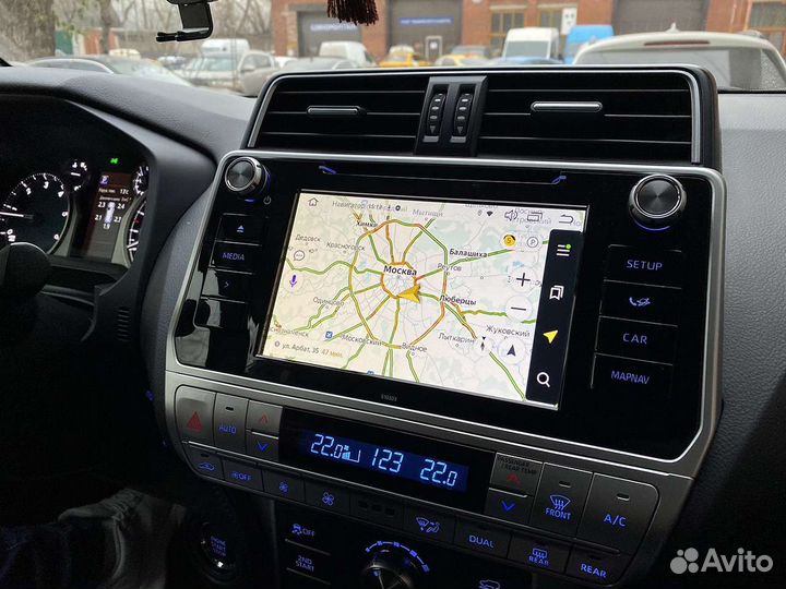 Блок Android Toyota Prado