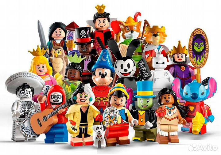 Лего фигурки Дисней (вся серия) 18 шт