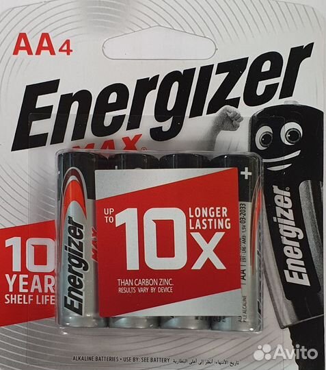 Батарейка energizer AA/AAA