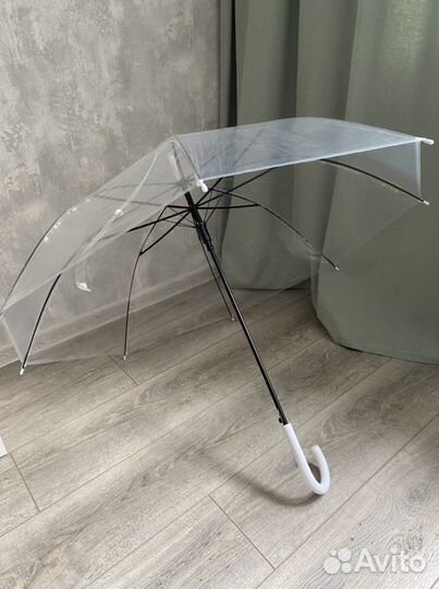 Зонт прозрачный