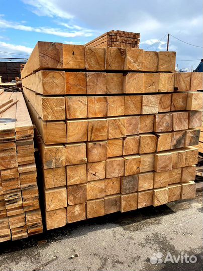 Доска обрезная 25х100х6000мм 1 сорт ГОСТ